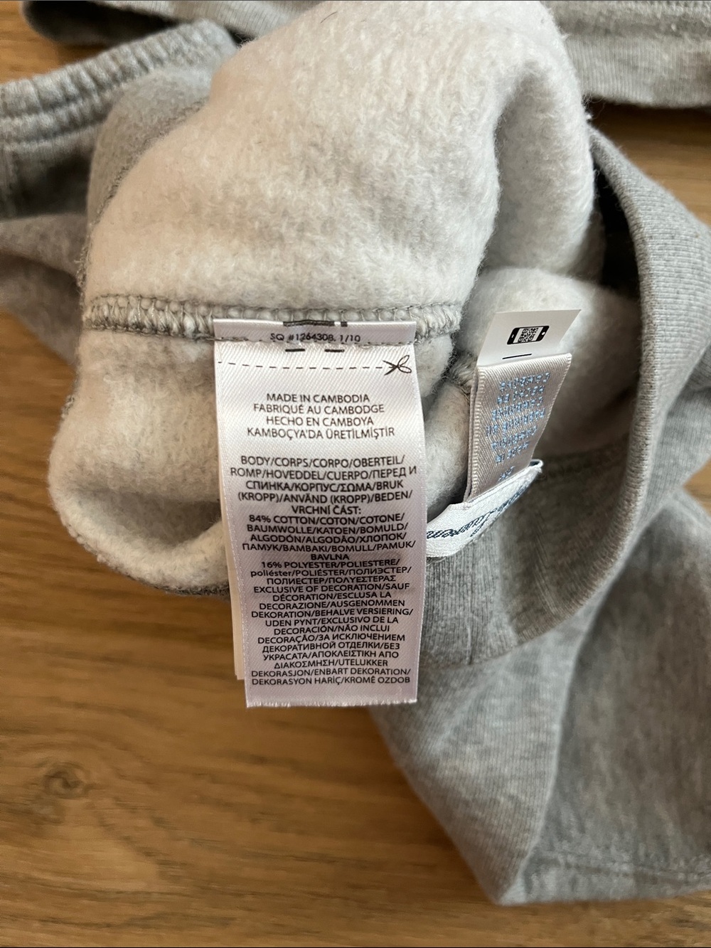 Ralph Lauren Heather Gray Hooded Zip Sweatshirt & Jogger Set - Picture 8 of 8